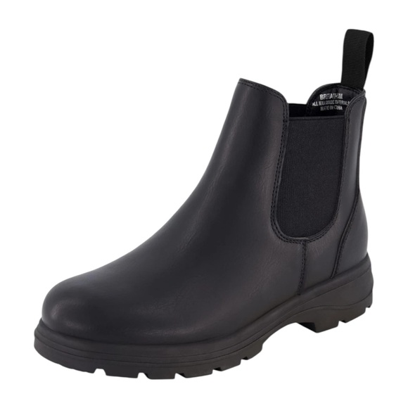 Cushionaire Black Chelsea Boots - Picture 1 of 5